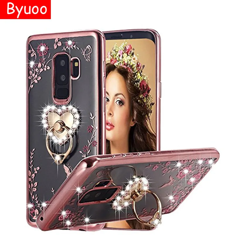 Блестящий чехол для Samsung Galaxy M10 A30 A50 A70 A20 A20S A10S S9 S8 S10 A6 Plus A7 A9 2018 Note 10 8 9 A51 A71