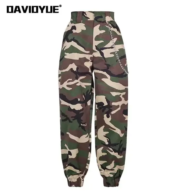 cadenas a la moda para mujer pantalones de camuflaje militares de cadena de moda 2018 cadenas a la moda para mujer pantalones de camuflaje militares de cadena de moda 2018