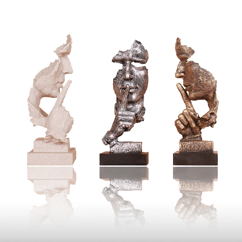 Harz Abstrakte Handwerk Figuren Dekorative Skulpturen Menschlichen