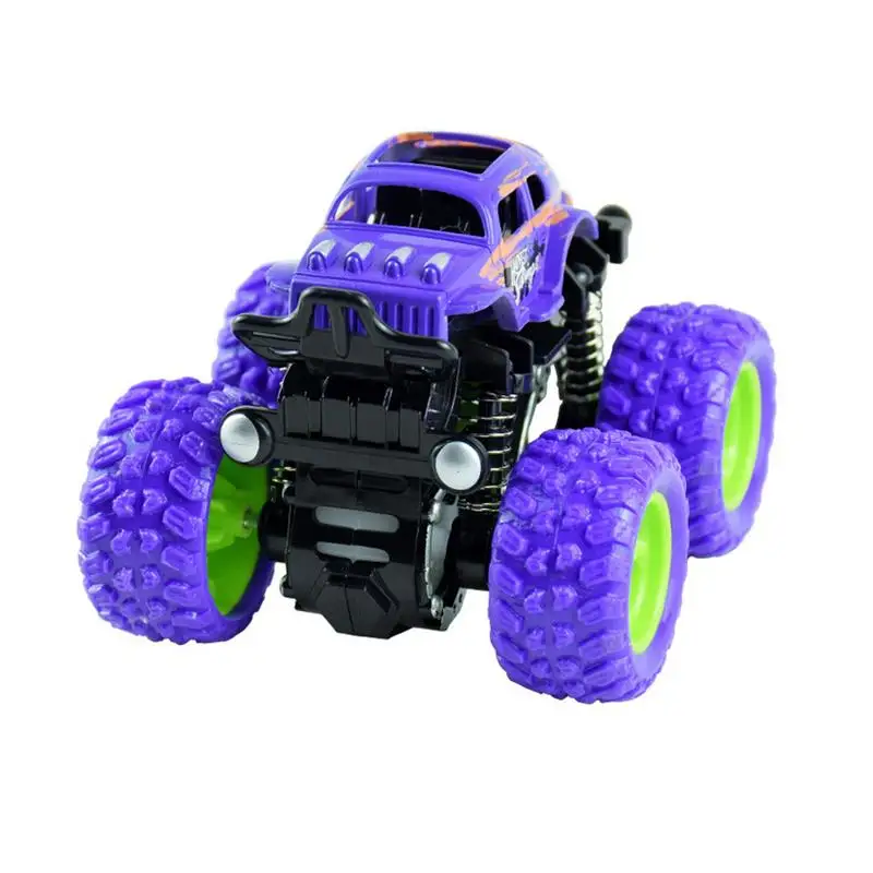 Инерция четырехколесный привод имитация внедорожника детский противоударный игрушечный автомобиль детские подарки игрушки для детей - Цвет: Purple
