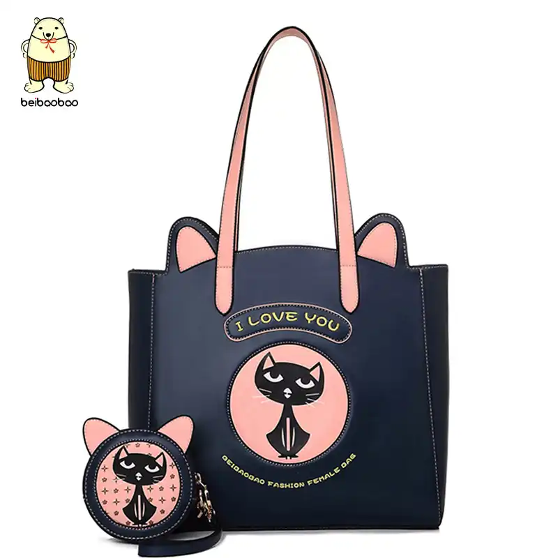 Beibaobao Carton Handbags Women Printing Cute Female Tote Designer Handbag High Quality In Shoulder Bag Lm4472 B Designertote Aliexpress Beibaobao Carton Handbags Women
