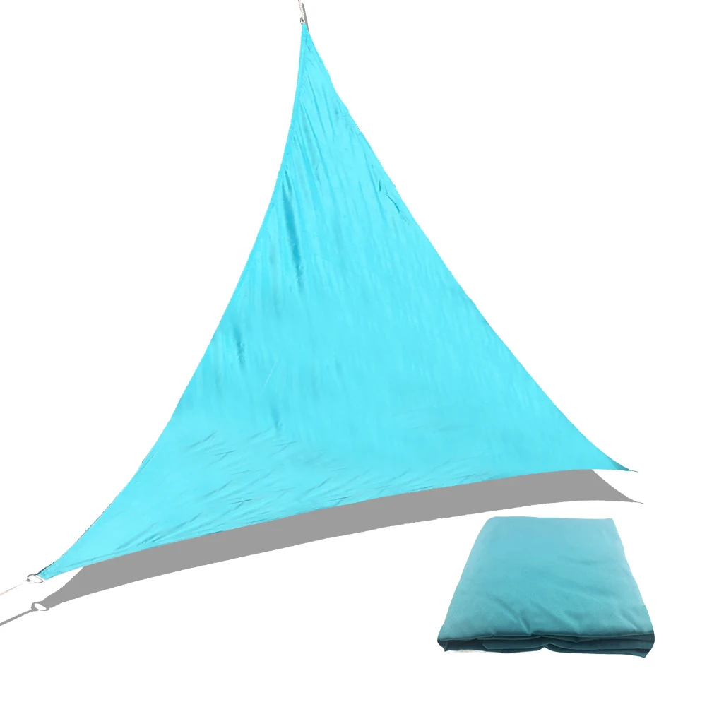 Toldo para el sol, vela, tela de poliéster impermeable, triángulos cuadrados, sombra, jardín, patio, balcón Toldo para el sol, vela, tela de poliéster impermeable, triángulos cuadrados, sombra, jardín, patio, balcón