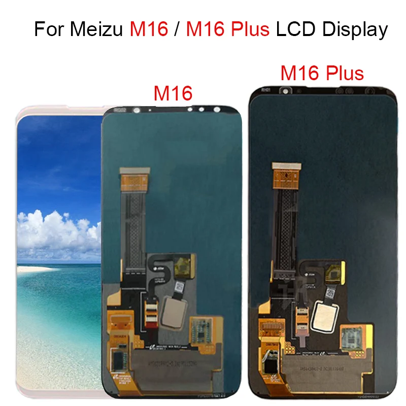 Высококачественный ЖК дисплей для Meizu 16 Plus 16th M16 meizu plus + кодирующий