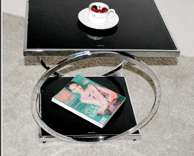 Clearance Small tea table . bending glass table 29