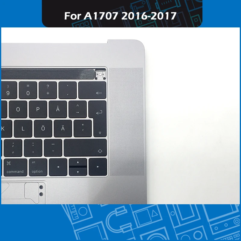 Отдых для рук ноутбука Macbook Pro Retina 15 дюймов сенсорная панель A1707 верхний корпус с