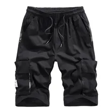 Плюс размер военные мужские карго шорты Уличная твердые мужские короткие штаны мужские повседневные мужские шорты на шнурке летние шорты мужские