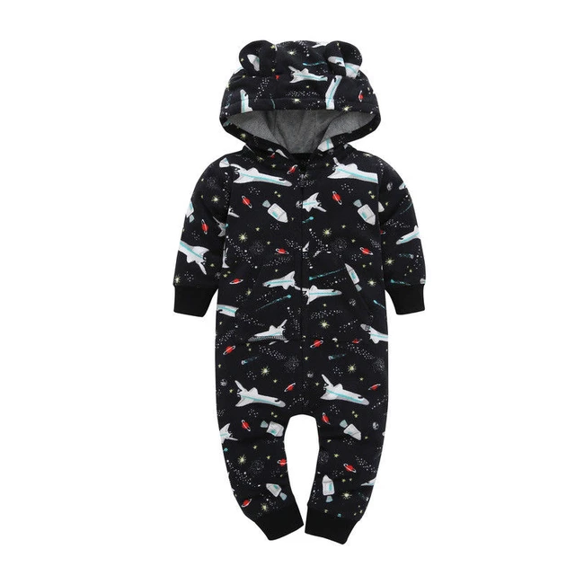 Buy Winter Zipper Bodysuit For Boys Girls Newborn Baby