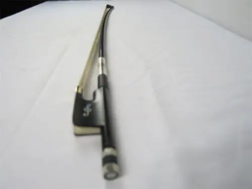 

1pcs plaid black Carbon fiber CELLO bow 4/4 inlay music Note frog #10204
