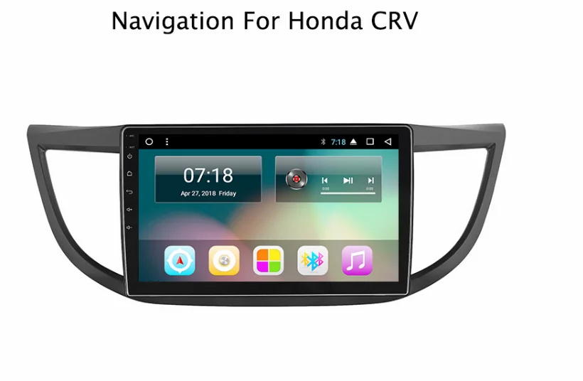 Perfect 10.1" Android Car DVD Multimedia Player GPS For HONDA CRV 2012 2013 2014-2016 audio car auto radio stereo navigator bluetooth 9