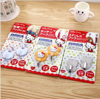

Cartoon Stainless Steeel And Plastic Bathrooms Towel Clothing Powerful Hooks