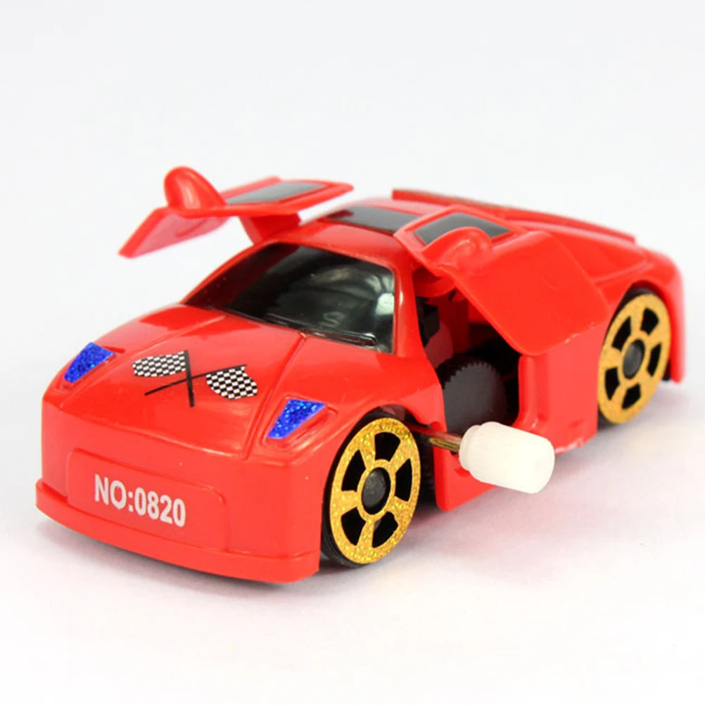 High quality Cartoon Wind Up Toys Running Car Clockwork