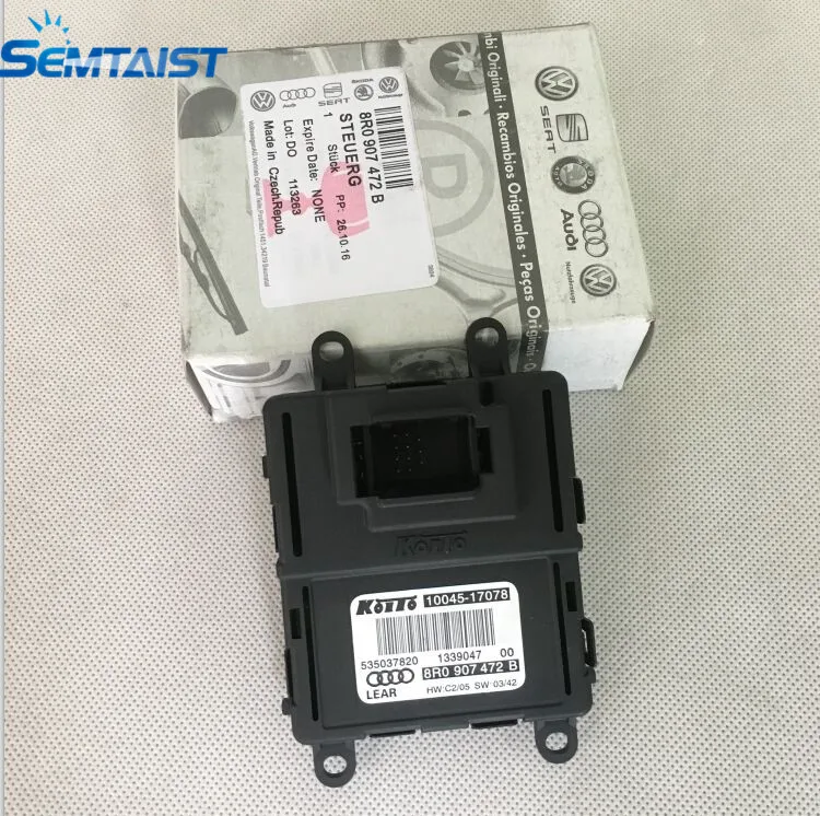 Semtaist Q5 светодиодный фонарь DRL балласт 8R0 907 472 B 8R0907472B KOITO 10045-17078 L