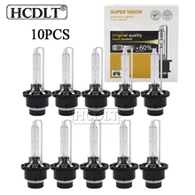 Hcdlt оптовая продажа, 5 пар, D2S 35 Вт HID ксеноновая лампа 55 W D2S D2R D4R D4S автомобильных фар лампа 5000 K 4300 K 8000 K 6000 K Замена лампы