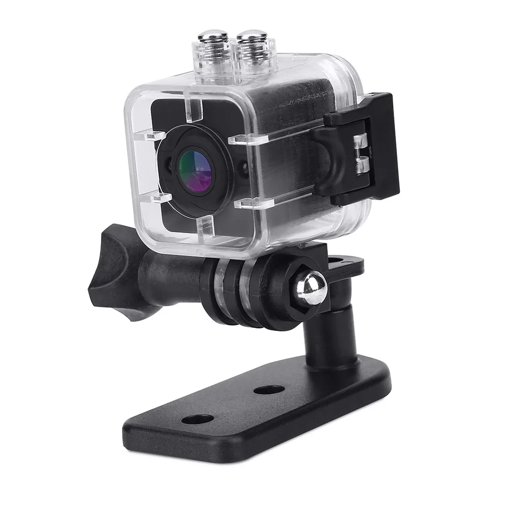 1080P HD Portable Mini Infrared Waterproof Cube Action Camera Camcorder with Mounts Mini Home HD Camera