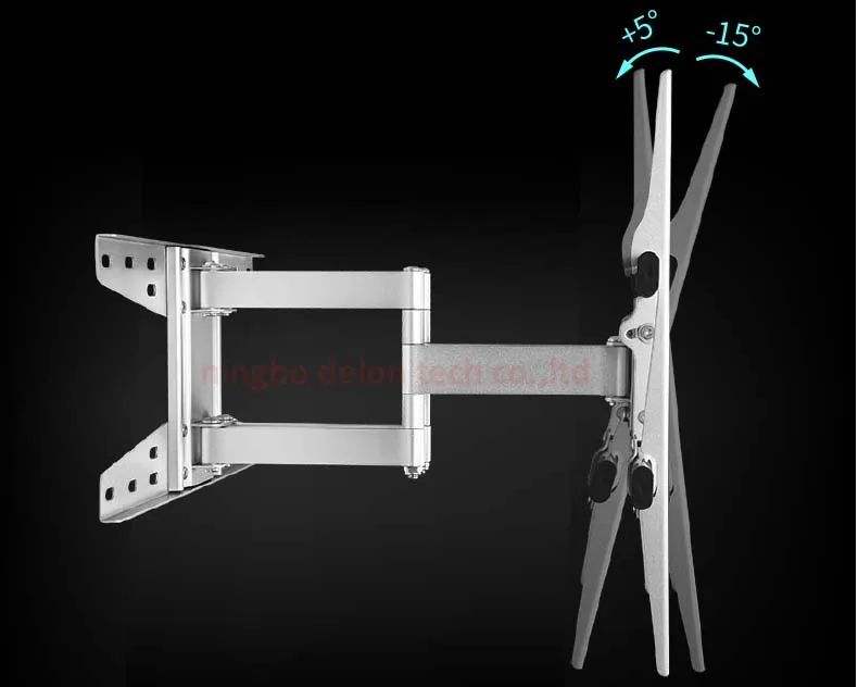 الألومنيوم 55 inch 42 inch قابل حجم lcd led tv جدار جبل كبير القوس حامل حامل البلازما