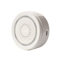 APP control mini size wifi flash siren alarm smart home security wireless flash siren alarm 100db sound wifi siren