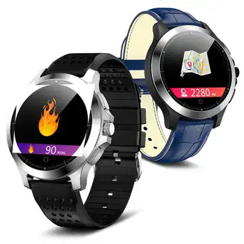 

W8 ECG PPG smart watch with electrocardiograph ecg display holter ecg heart rate monitor blood pressure smartwatch man PK N58