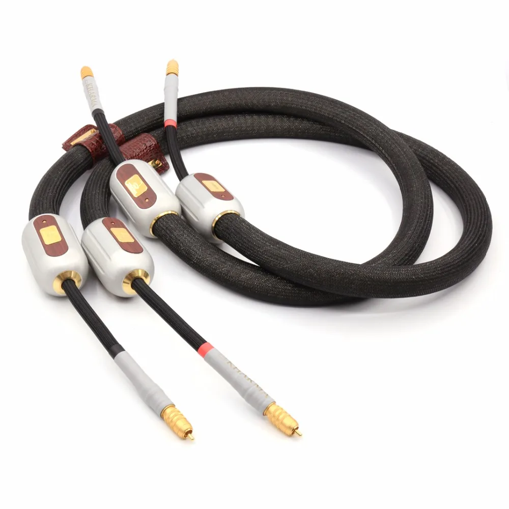 

Free shipping Kharma Signature Extreme KIC-EEXS-1a audio RCA interconnect cable with RCA Gold plated plug