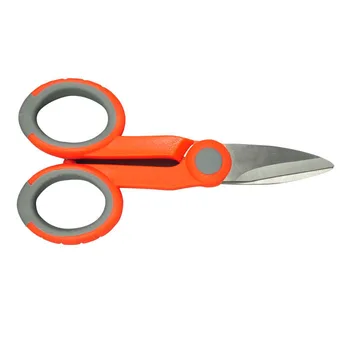 

5pcs aramid scissors fiber optic pigtail jumper tools kevlar scissors slip-resistant scissors Free Shipping