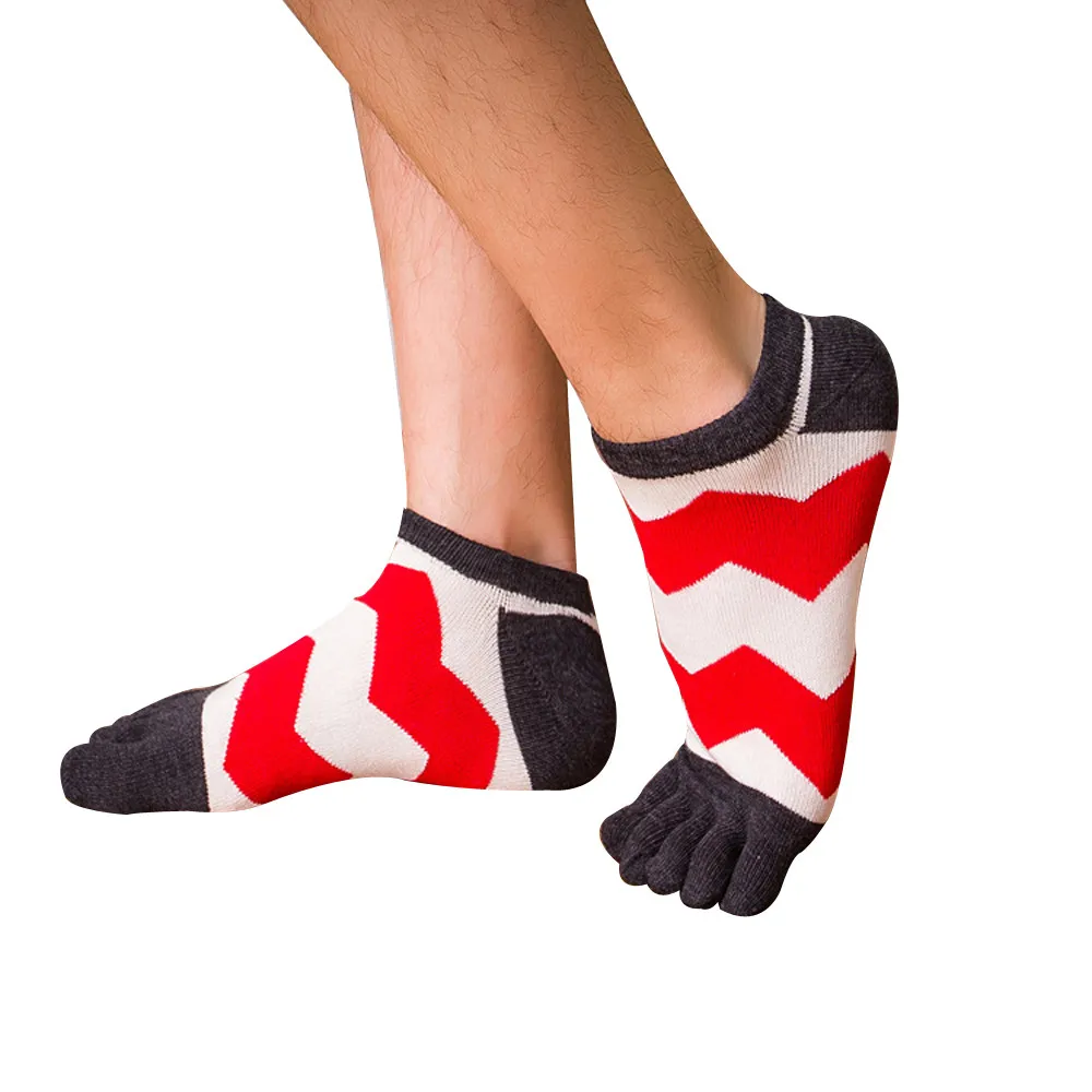 Buy Men's Five Toe Cotton Socks Pure Sports Trainer