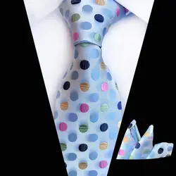 Новый галстук наборы с платком мужской галстук-бабочка и платок точки полосатый галстук шейный платок, носовой платок связей человека