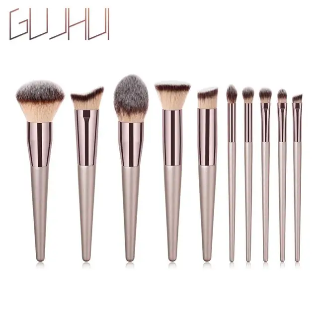 New Womens Fashion Brushes 1PC Wooden Foundation Cosmetic Eyebrow Eyeshadow Brush Makeup Brush Sets Tools Pincel Maquiagem -