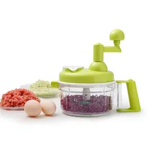 Мощность Фул ручной мясорубки-Мощность Еда Электрический измельчитель миксер блендер нарезать мясо фрукты овощи орехи измельчители W0425