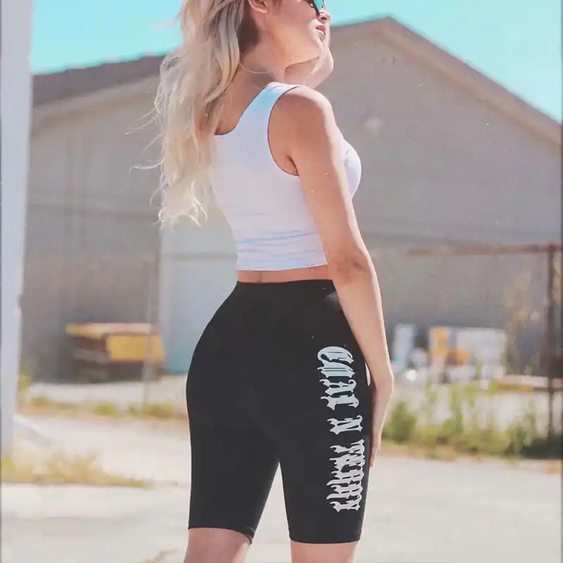 short cycling leggings