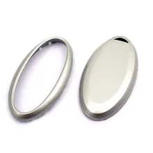 Блестящая серебряная Цвет дистанционный ключ чехол для Nissan Versa, эмблемы вставки для фонаря заднего хода Juke марта Maxima Murano Примечание квест космического аппарата изгой X-Trail Xterra