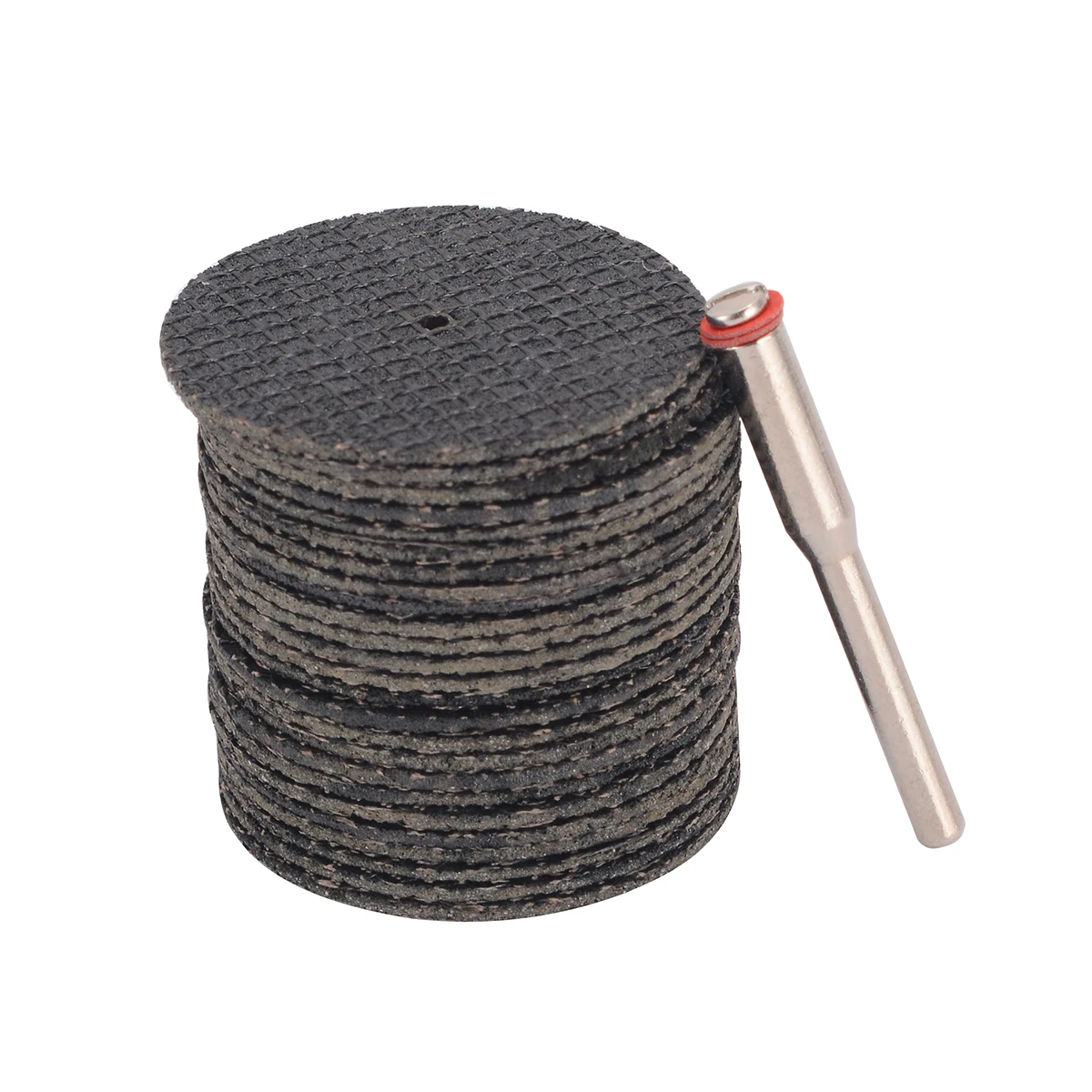 25pcs 32mm Metal Cutting Wheel Cut-off Disc Set with Connection Rod For Grinder Rotary Tools Accessories