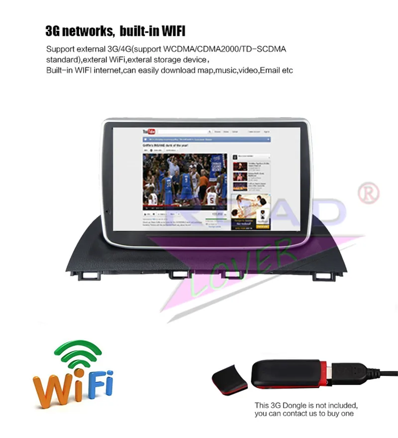 Top Roadlover Android 8.1 Car Multimedia Player Radio For Mazda 3 Axela 2014 2015 2016 Stereo GPS Navigation Automagnitol 2 Din MP3 13
