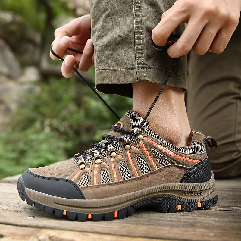 breathable hiking sneakers
