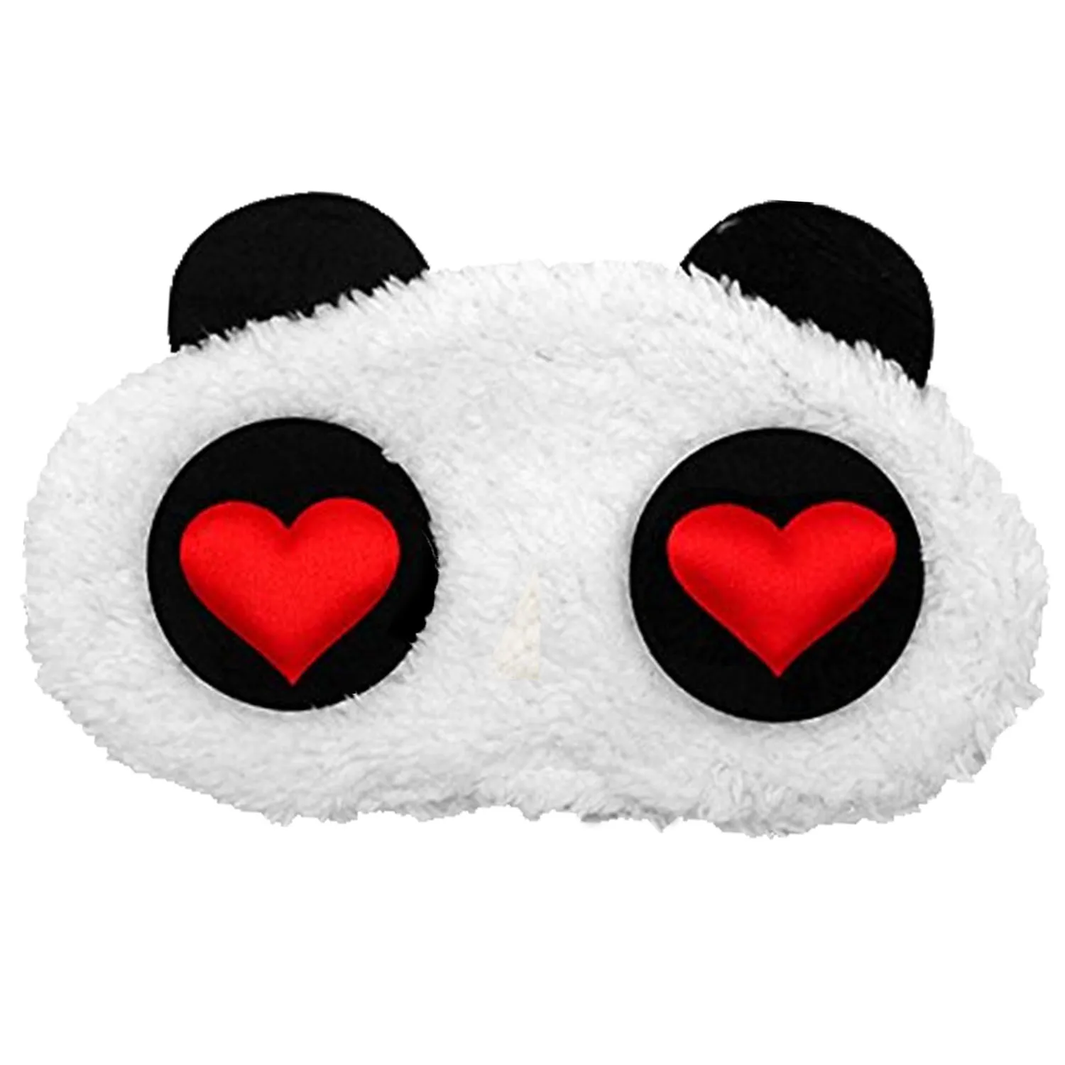 Behogar хлопковая маска для сна с изображением панды из мультфильма, повязка на глаза, повязка на глаза, сон, сон, отдых для путешествий, инструмент для сна, 4 стиля