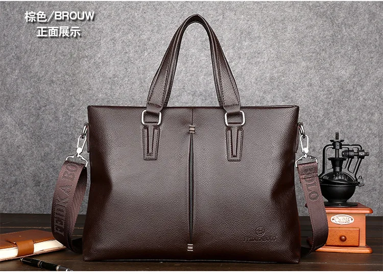 Для мужчин Классические портфели кожаная сумка для ноутбука Для мужчин сумки на плечо Для мужчин сумки Docu Для мужчин ts мешок Бизнес