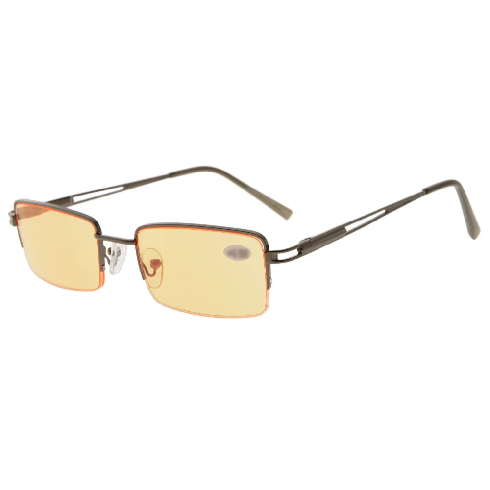 CG15014 Eyekepper Rectangle Metal Half rim Spring Hinges Computer