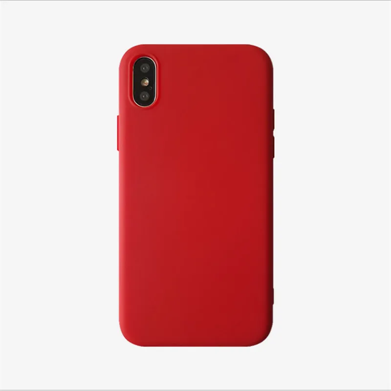 

Back Cover For iphone 7 Plus Cases Soft TPU ultra thin PC Back Cover Cases Phone for iphone 6 6s 7 8 plus X max Case Colorful