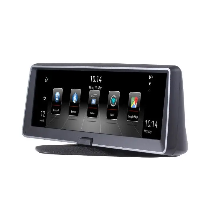 Yantu 8," Автомобильный видеорегистратор gps навигация FHD 1080P WiFi удаленный мониторинг Dashcam Android автомобильная видеокамера рекордер ADAS ночное видение