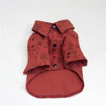 Летняя рубашка для собак Одежда для щенков одежда для маленькой собаки кошка Чихуахуа Пудель Померанский Бишон Шнауцер одежда для домашних животных