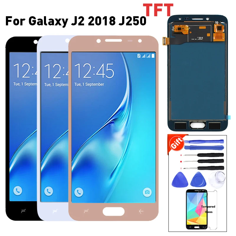 TFT LCD для Samsung Galaxy J2 pro 2018 J250 J250F J250H ЖК кодирующий преобразователь сенсорного экрана