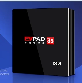 EVPAD 3 3S 3Max Android ТВ-бокс с Бесплатные IPTV из Китая Корея Япония Индия индонезийский HK Тайвань малайский Сингапур США футбольная игра - Цвет: EVPAD 3S