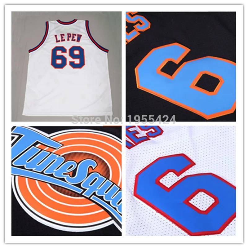 pepe le pew space jam jersey