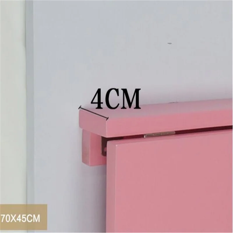 70*45CM Rectangular Laptop Table Wall Mount Dining Table Solid Wood Folding Table Wall Hanging Coffee Table