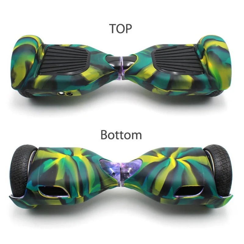 

Hoverboard Silicone Case Cover Shell Waterproof Protector for Oxboard 6.5" 2 Wheel Smart Self Balancing Electric Scooter Sleeve