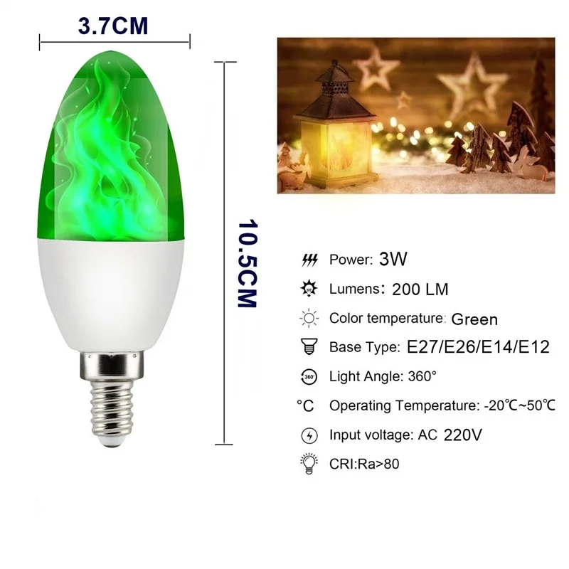 led