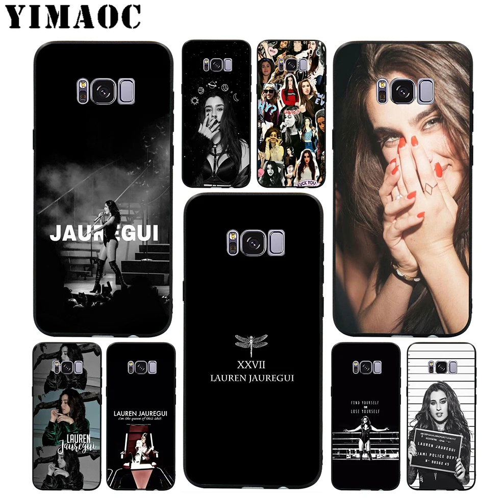 

YIMAOC Lauren Jauregui Soft Case for Samsung Galaxy S10 S10e S9 S8 A6 Plus S7 S6 Edge A7 A5 A3 J6 Note 9 8