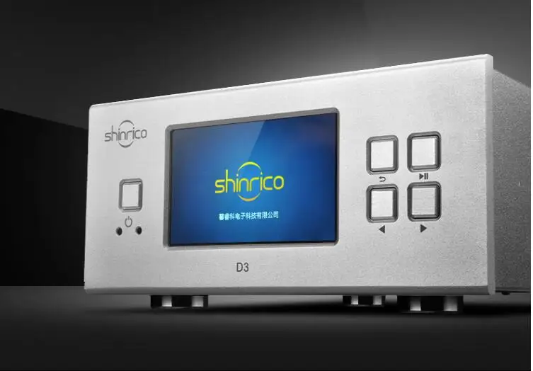 SHINRICO D3 HIFI Цифровой музыкальный аудио плеер без потерь плеер Поддержка 32 бит 192K FLAC APE WAV ALAC OGG DSD64 DFF DSF SACD ISO