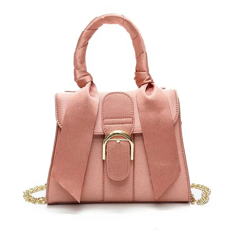 Новая женская квадратная сумка модная бархатная сумочка с бантом модная Европейская и американская Осенняя изящная Новая высококачественная винтажная сумка на плечо - Цвет: 3