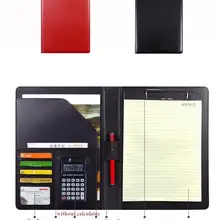 10X Бизнес Тетрадь многофункциональный с деньгами/Билл чехлы из искусственной кожи органайзеры с A4 буфер обмена Блокнот офисный Органайзер листов