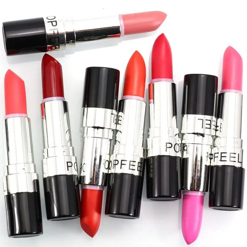 

=Matte Lipstick Velvet High Quality Waterproof Long Lasting Matte Lipstick Cosmetic Lips Matte