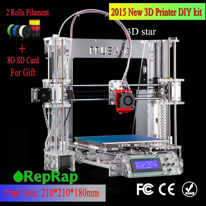 Lastest automatic leveling 3D printer Auto leveling Melzi control board